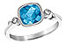 K240-97408: LDS RG 1.66 BLUE TOPAZ 1.71 TGW
