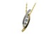 K241-90144: NECKLACE .13 BR .26 TW