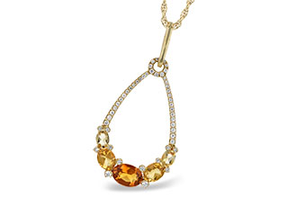 K242-76526: NECK 1.29 CITRINE 1.49 TGW