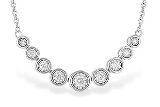 K244-59208: NECKLACE .25 TW (18")