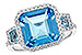 K244-61962: LDS RG 4.40 TW BLUE TOPAZ 4.60 TGW