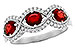 K327-31062: LDS WED RG 1.10 TW RUBY 1.35 TGW (6x4MM RUBY)