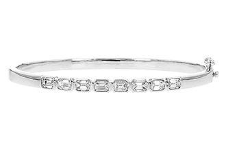 K328-21053: BANGLE 2.00 TW EMERALD CUTS