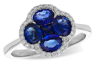 K329-10181: LDS RG 1.72 TW SAPPHIRE 1.87 TGW