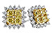 K329-12862: EARR 1.04 FANCY YELLOW DIAMONDS 1.44 TW