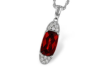 K329-15562: NECK 2.45 GARNET 2.55 TGW