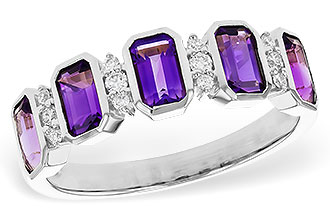 K329-17399: LDS RG 1.18 TW AMETHYST 1.30 TGW