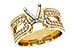 K329-17426: LDS SEMI DIA RG .50 TW