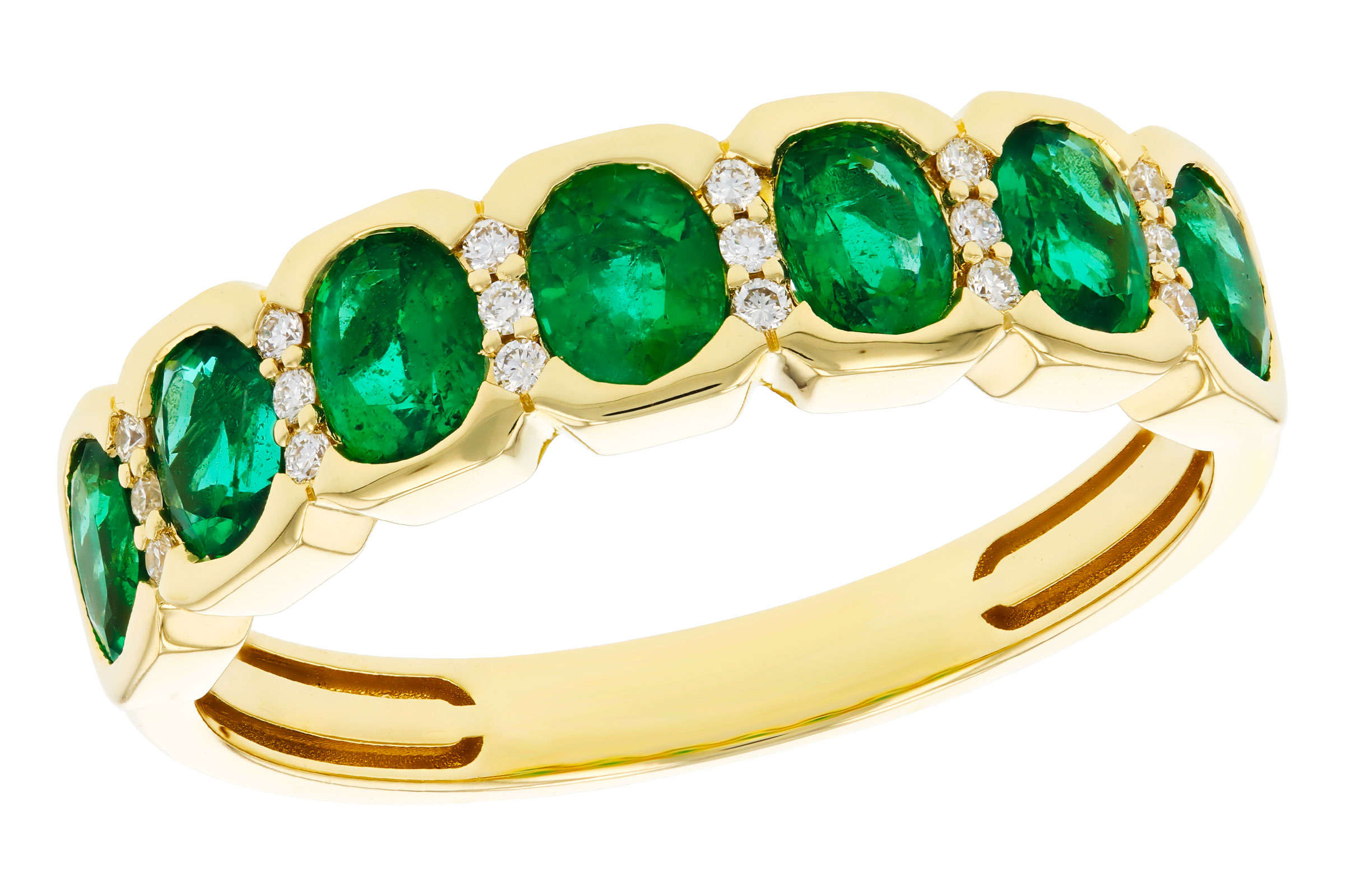 K330-01990: LDS WED RG 1.15 TW EMERALD 1.22 TGW
