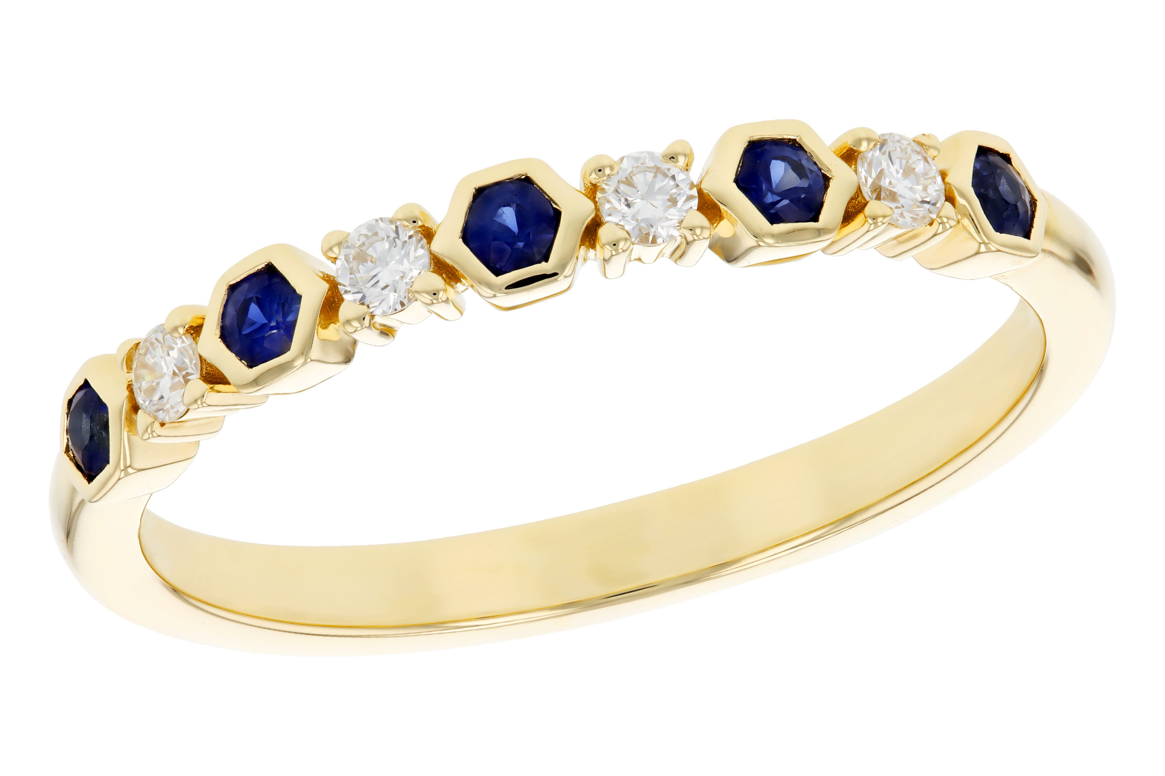 K330-02862: LDS WED RG .14 TW SAPPHIRE .24 TGW