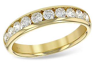 L147-32890: LDS WED RG .75 TW (10 STONES)