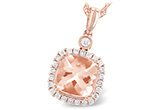 L240-92871: NECK 1.09 MORGANITE 1.26 TGW (7MM MORG)