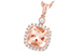 L240-92871: NECK 1.09 MORGANITE 1.26 TGW (7MM MORG)