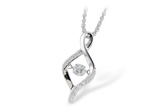L242-74644: NECKLACE .33 TW