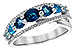 L244-54717: LDS RG 1.06 BLUE TOPAZ 1.25 TGW