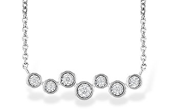 L244-61090: NECKLACE .13 TW