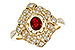 L327-30126: LDS RG .42 RUBY .80 TGW (5x4MM RUBY)