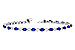 L327-31035: BRACELET 4.55 SAPP 5.15 TGW