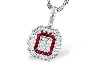 L328-18290: NECK .29 TW RUBY .48 TGW