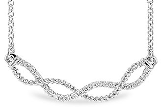 L328-19235: NECKLACE .12 TW