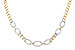 L328-20135: NECKLACE 1.12 TW (17")(INCLUDES BAR LINKS)