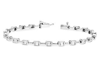 L328-22862: BRACELET .90 TW BAGUETTE