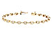 L328-22862: BRACELET .90 TW BAGUETTE