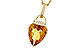 L328-24717: NECKLACE 3.12 CITRINE 3.18 TGW (12x10MM CIT)