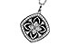 L328-24726: DIA & ONYX NECKLACE .48 TW