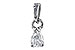 L329-11035: PENDANT .14 PEAR SHAPE