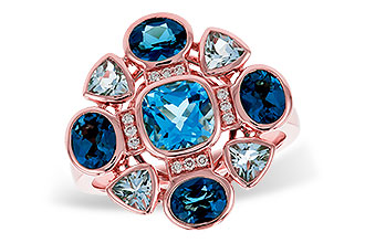 L329-11926: LDS RG 3.19 TW BLUE TOPAZ 3.25 TGW