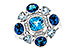 L329-11926: LDS RG 3.19 TW BLUE TOPAZ 3.25 TGW
