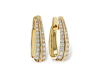 L329-11990: EARRINGS 1.00 TW
