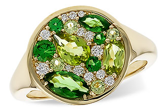 L329-12844: LDS RG 1.34 TW SEMI-PRECIOUS (TSAV, PER) 1.50 TGW
