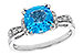 L329-12890: LDS RG 2.48 BLUE TOPAZ 2.70 TGW (8MM BT)