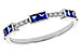 L329-12908: LDS WED RG .36 SAPPHIRE .43 TGW