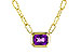 L329-14717: NECKLACE .82 AMETHYST (18")
