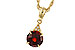 L329-15571: NECK 1.46 GARNET 1.47 TGW (7MM RD)