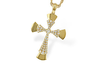 L329-15590: NECKLACE .36 TW