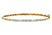 M243-68317: BANGLE BRACELET .50 TW
