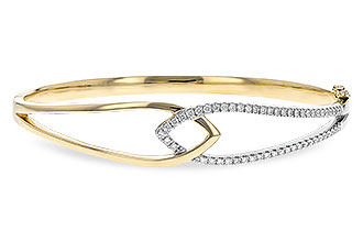 M243-71080: BANGLE BRACELET .50 TW