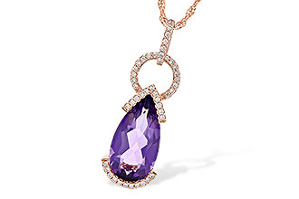 M244-61008: NECK 2.44 AMETHYST 2.58 TGW