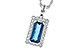 M244-61926: NECK 1.55 LONDON BLUE TOPAZ 1.70 TGW