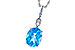 M244-61999: NECK 2.84 BLUE TOPAZ 2.87 TGW (10x8MM BT)