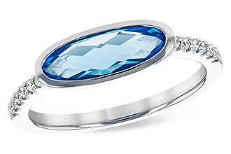 M327-30162: LDS RG 1.30 BLUE TOPAZ 1.40 TGW