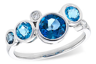 M327-33799: LDS RG 1.40 TW BLUE TOPAZ 1.45 TGW