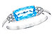 M328-18280: LDS RG 1.44 BLUE TOPAZ 1.52 TGW