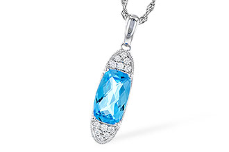 M328-18308: NECK 2.02 BLUE TOPAZ 2.12 TGW