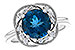 M328-21080: LDS RG 2.90 LONDON BLUE TOPAZ 3.05 TGW (9MM LBT)