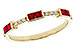 M329-13735: LDS WED RG .34 RUBY .41 TGW